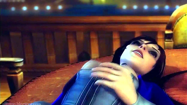 Elizabeth from Bioshock Gets Drilled by Comstock in 3D Hentai Sex Adventure