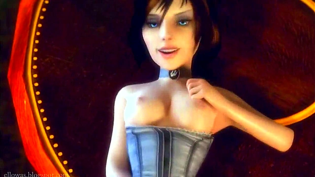 Elizabeth from Bioshock Gets Drilled by Comstock in 3D Hentai Sex Adventure