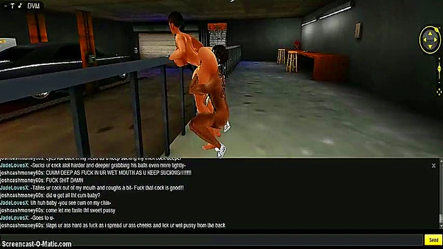 JadeLove DMV – 3D Anime Game Chick Gets Animated Porn Action