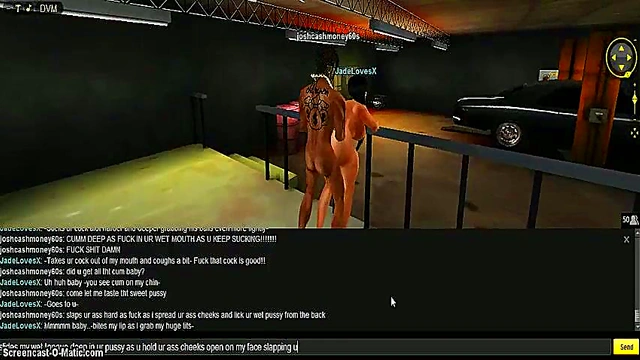 JadeLove DMV – 3D Anime Game Chick Gets Animated Porn Action