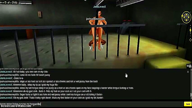 JadeLove DMV – 3D Anime Game Chick Gets Animated Porn Action