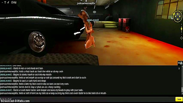 JadeLove DMV – 3D Anime Game Chick Gets Animated Porn Action