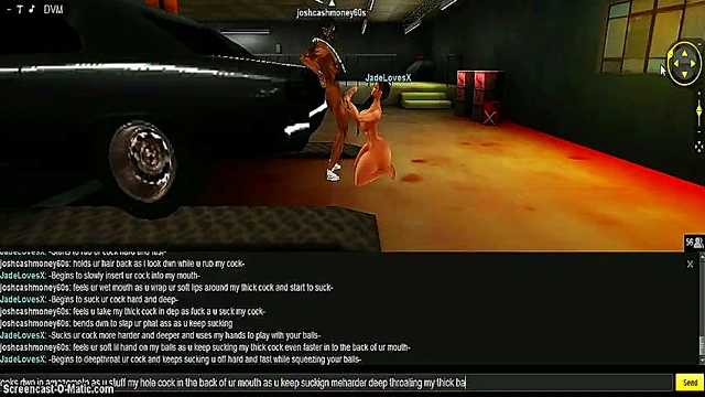 JadeLove DMV – 3D Anime Game Chick Gets Animated Porn Action