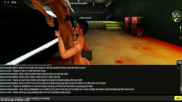 JadeLove DMV – 3D Anime Game Chick Gets Animated Porn Action