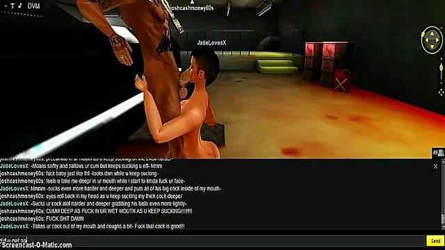 JadeLove DMV – 3D Anime Game Chick Gets Animated Porn Action