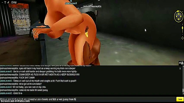 JadeLove DMV – 3D Anime Game Chick Gets Animated Porn Action