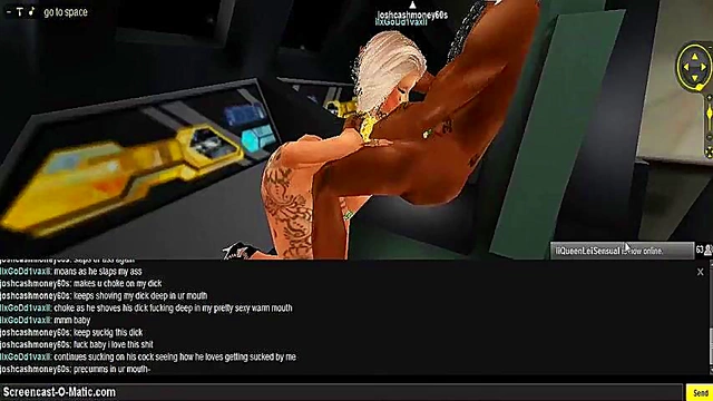 3D Diva Takes Control In Space Ship Porn Adventure