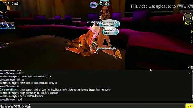 3D Anime Bimbo Gets Gangbanged And Crams Multiple Loads In Her Pussy