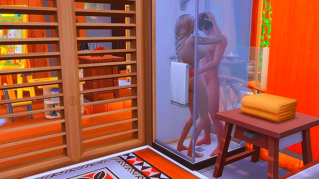 Stepbrother Fucks Stepmom While Stepdad Watches Wife Cheat In Anime Sims Me Hentai