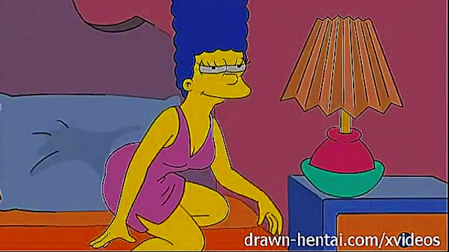 Lois Griffin & Marge Simpson Lesbian Hentai Cartoon Action