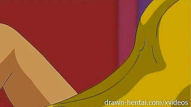 Lois Griffin & Marge Simpson Lesbian Hentai Cartoon Action