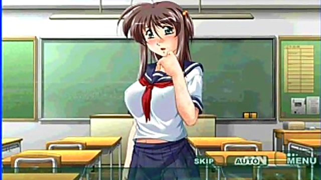 Amorous Professor Cherry Seducing Her Student In Erotic Hentai Eroge