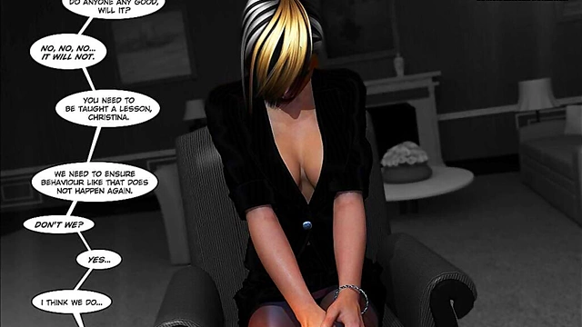 Big Dick MILF in Stockings Dominates for Intense Interracial Hentai Action