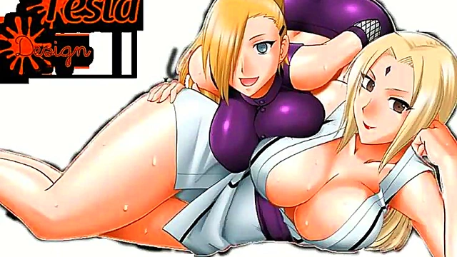 Naked Anime Girls Get Sexy in Ecchi Naruto Scene
