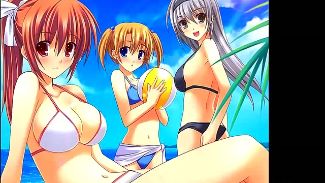 Cute Anime Girls Get Ecchi With Horny Hentai Action