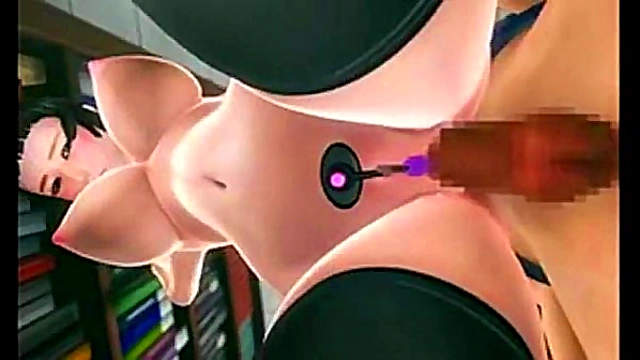 Aoi's Ecchi Adventures – Seductive Bookstore Temptations With 3D Hentai Action