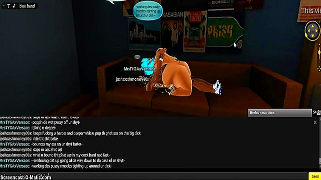 Tyga Blue Bed 3D Anime Porn Adventure With IMVU Game Characters