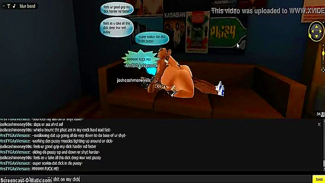 Tyga Blue Bed 3D Anime Porn Adventure With IMVU Game Characters