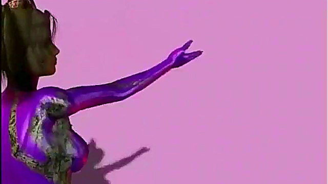 Sleazy Club 3D Anime Stripper Dances Before Hardcore Blowjob Session