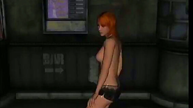 Sleazy Club 3D Anime Stripper Dances Before Hardcore Blowjob Session