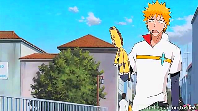 Bleach Hentai Cartoon – Animated Couple Enjoy Intense Sex Session