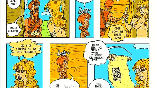 Horny Teen Anime Threesome With Big-Busted MILF In Crazy XXX World