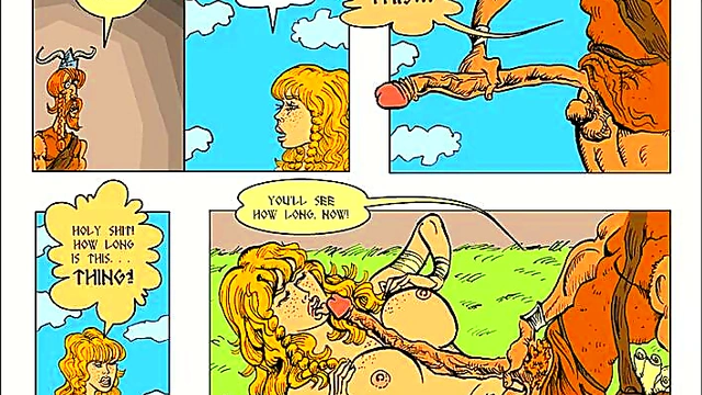 Horny Teen Anime Threesome With Big-Busted MILF In Crazy XXX World