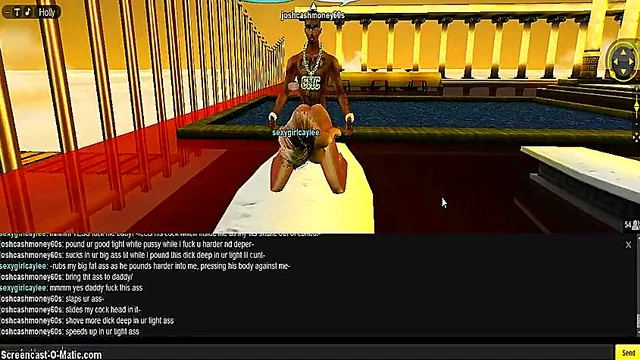 Caylee Greek Seduces in 3D Anime Porn Game for Intense IMVU Action