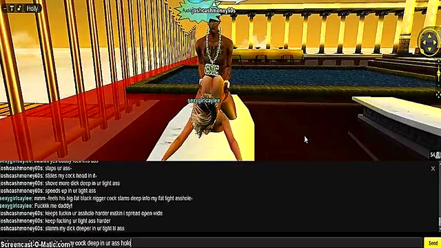 Caylee Greek Seduces in 3D Anime Porn Game for Intense IMVU Action