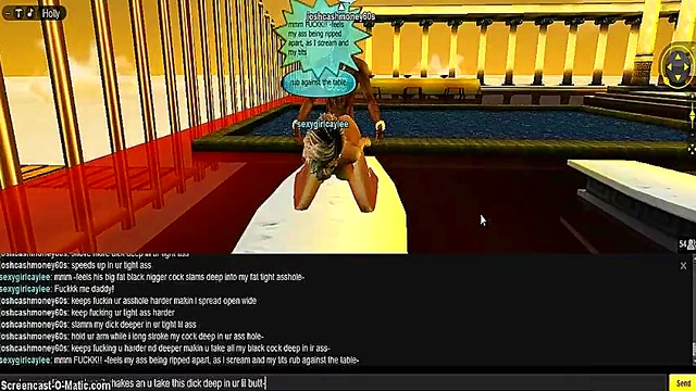 Caylee Greek Seduces in 3D Anime Porn Game for Intense IMVU Action