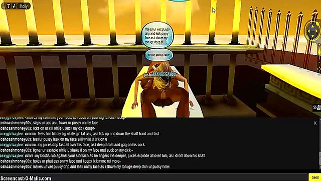 Caylee Greek Seduces in 3D Anime Porn Game for Intense IMVU Action