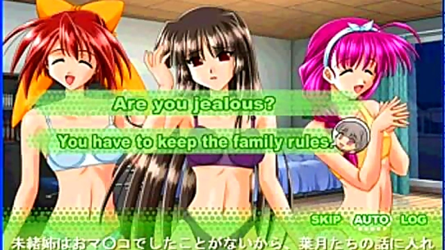 Hentai Eroge Fantasy – Mio's Seductive Adventure With Anime cocks