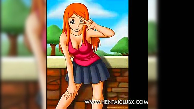 Orihime Inoue Shows Off Her Sexy Side in Ecchi Anime Gallery