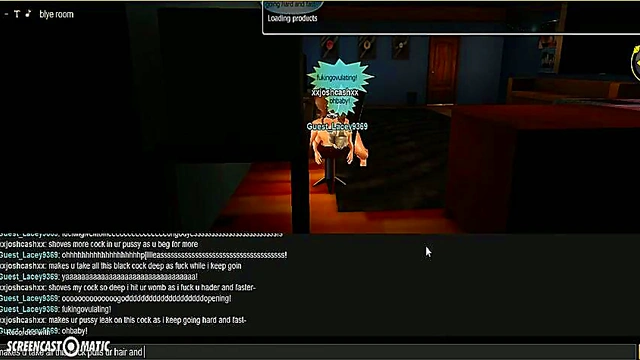 Lacey Blue Rides Cock in Vibrant 3D Anime Game Adventure