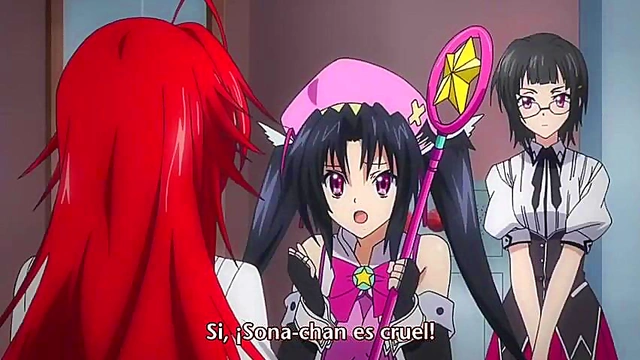 Horny Anime Couple Engages in Ecchi Sex with Steamy Passion