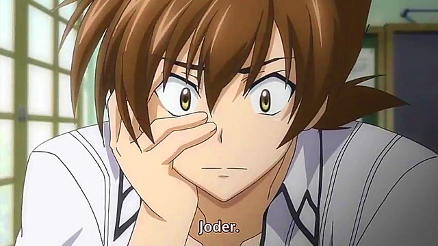 Horny Anime Couple Engages in Ecchi Sex with Steamy Passion