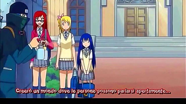 Funny Moments & Fan Service from Fairy Tail OVA 1 - Hot Anime Girls Tease!