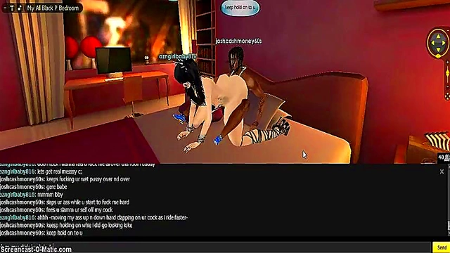 3D Asian Bedroom Fantasy – Cartoon Couple Gets Intimate With Game-Inspired Action