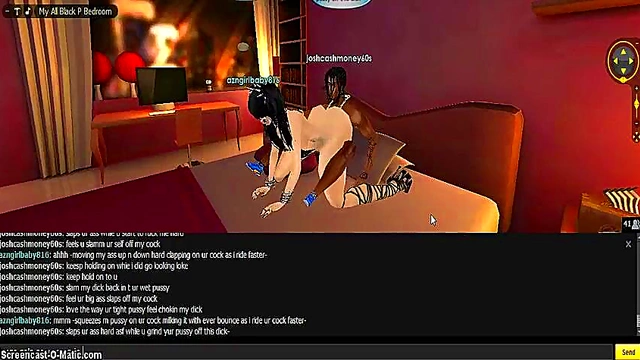 3D Asian Bedroom Fantasy – Cartoon Couple Gets Intimate With Game-Inspired Action