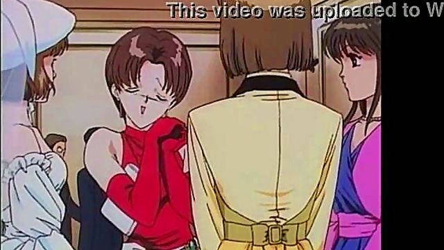 Horny Bride Cheats on Groom with Futanari Lover for Rough Lesbian Creampie