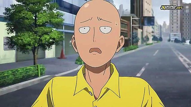 Shonen Anime Hero Gets Horny With Sexy Girlfriend In One Punch Man Action