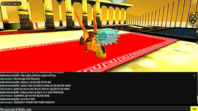 Greek Goddess LIA Fucks in 3D Anime Porn Adventure Game Fantasy(IMVU)