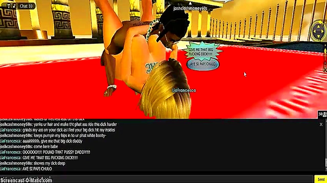 Greek Goddess LIA Fucks in 3D Anime Porn Adventure Game Fantasy(IMVU)