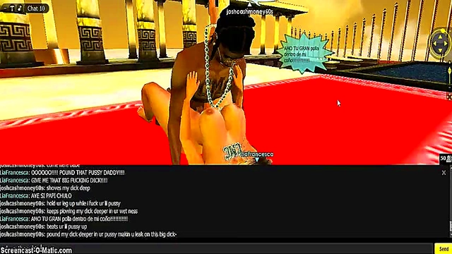Greek Goddess LIA Fucks in 3D Anime Porn Adventure Game Fantasy(IMVU)