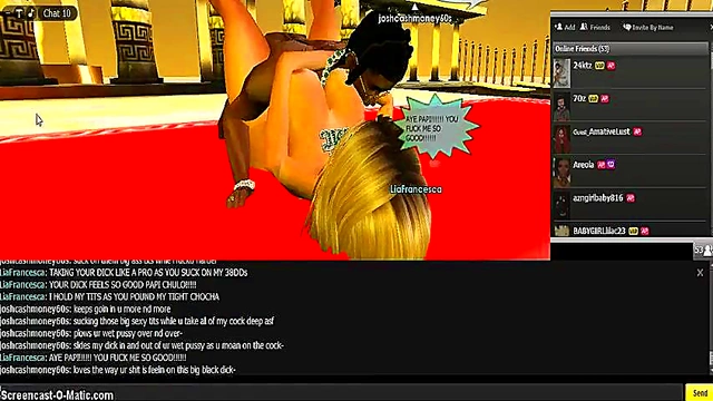 Greek Goddess LIA Fucks in 3D Anime Porn Adventure Game Fantasy(IMVU)