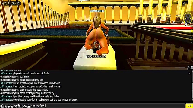 Greek Goddess LIA Fucks in 3D Anime Porn Adventure Game Fantasy(IMVU)