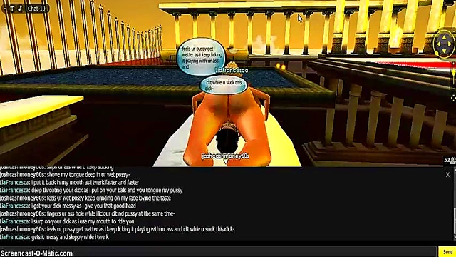 Greek Goddess LIA Fucks in 3D Anime Porn Adventure Game Fantasy(IMVU)