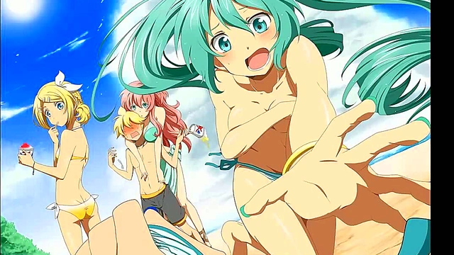 Sexy Anime Girls Show Off Their Curves in Steamy Fan Service Scenes