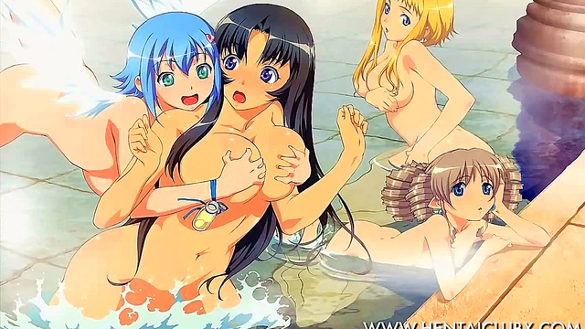 Sexy Anime Girls Show Off Their Curves in Steamy Fan Service Scenes