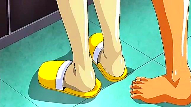 Cute Cartoon Couple Engages in Humpy Bang Bondage Fun